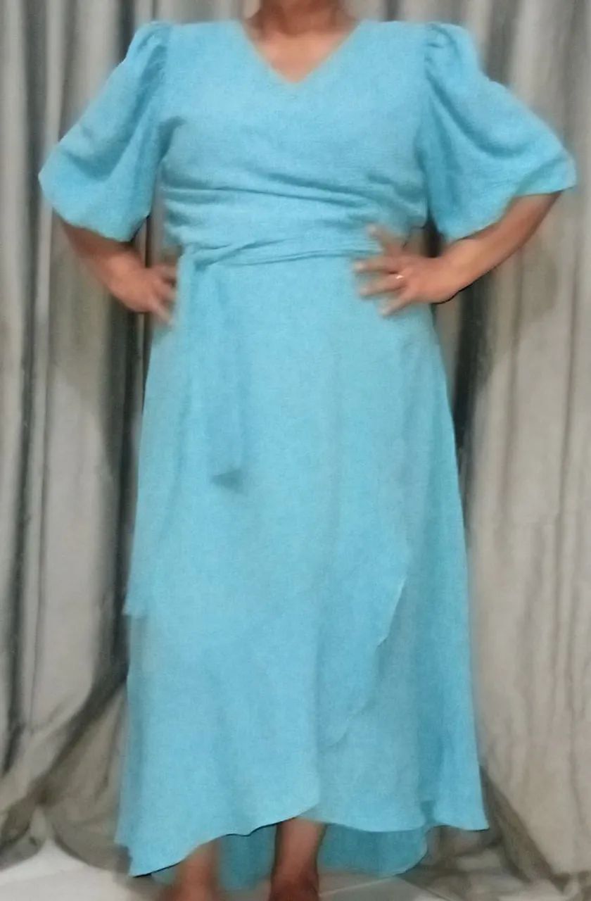 Vestido transpassado GG  - Foto 3