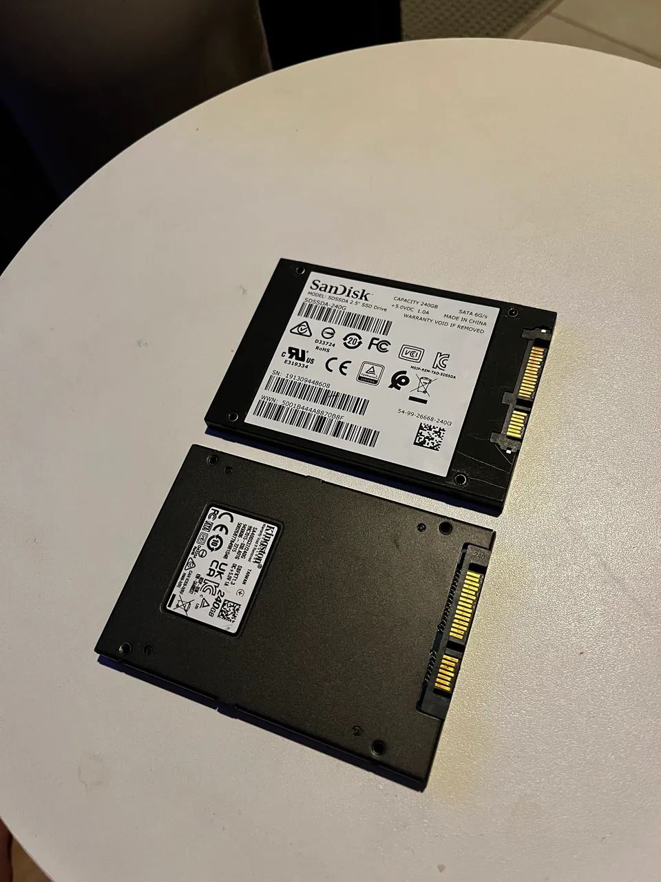Dois SSD 240GB Sandisk e Kingston - Foto 2