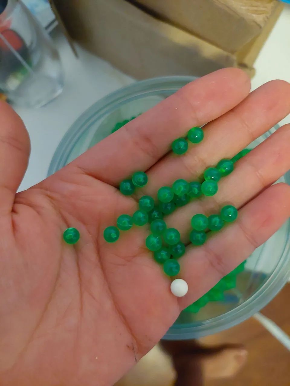 Bolinha de plastico de arminha - Foto 5