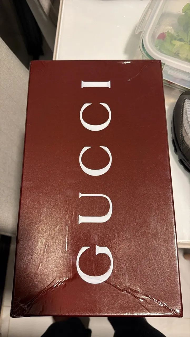 Tênis Gucci screener bege 37 - Foto 4