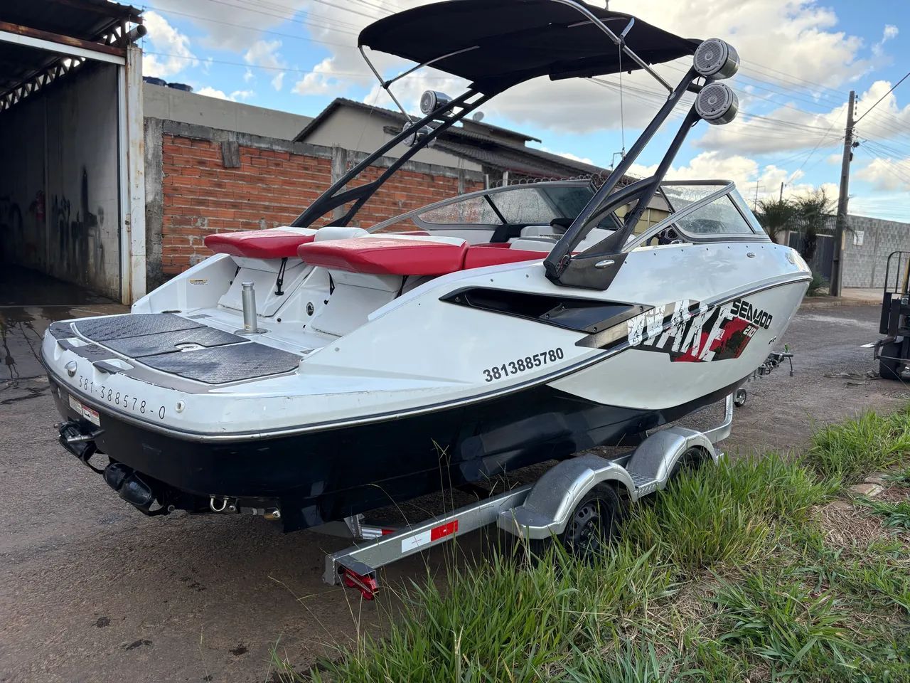 Jet boat sea doo Wake 210 - Foto 4