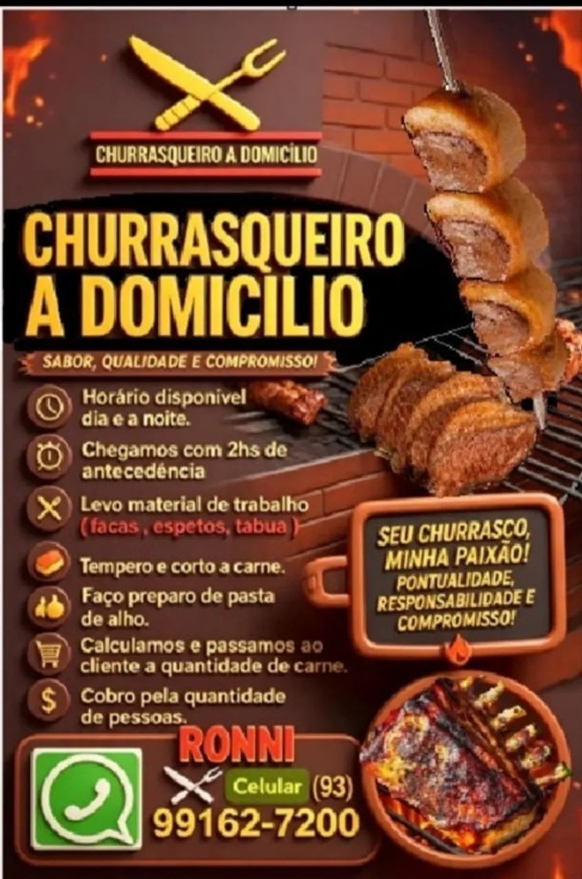Churrasqueiro assador