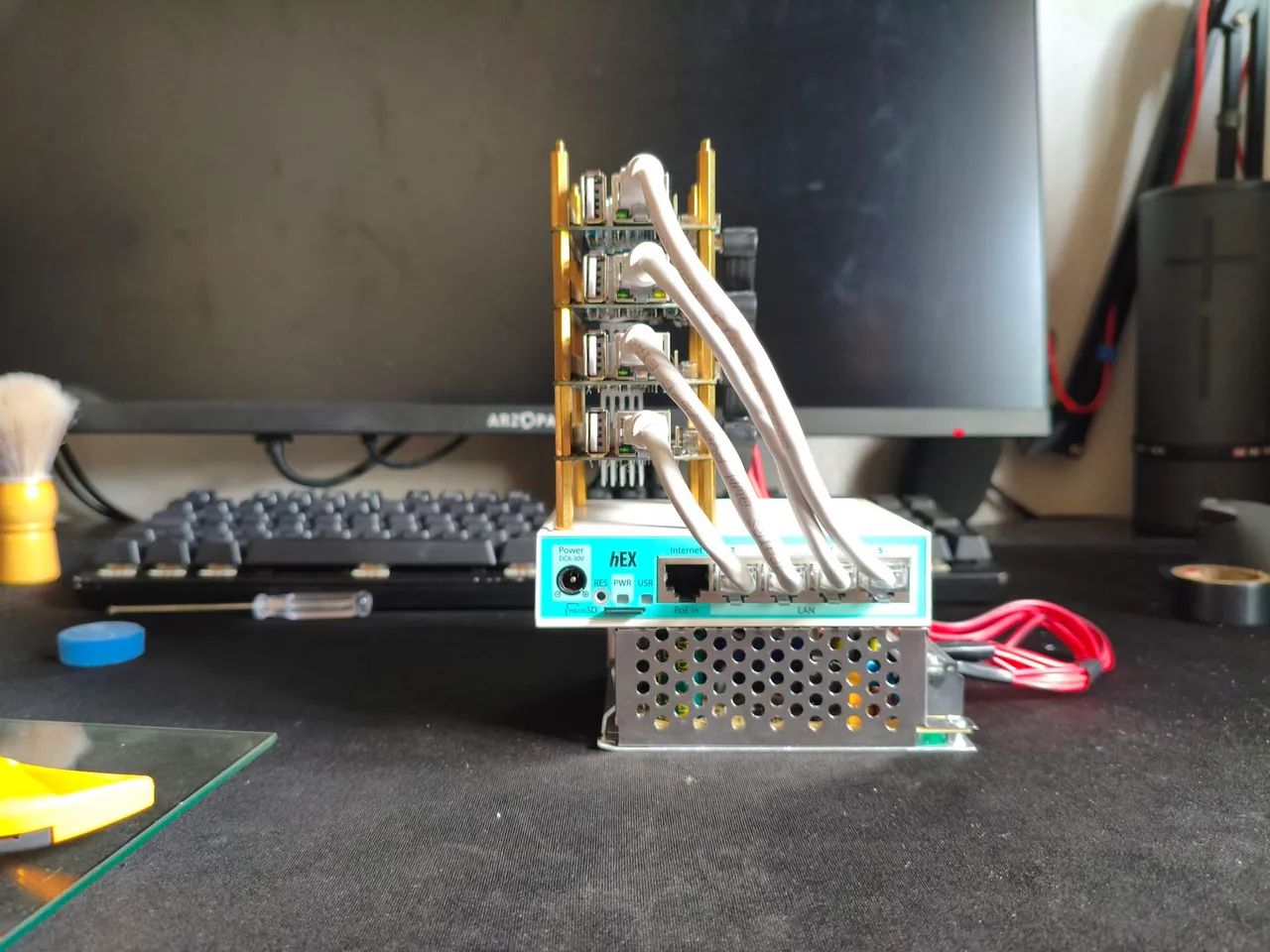 Cluster Orange pi one ideal pra Homelab  - Foto 4
