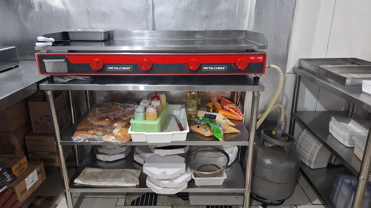 KIT HAMBURGUERIA COMPLETO