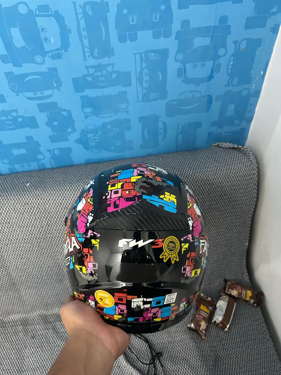Capacete fw3 Favela 