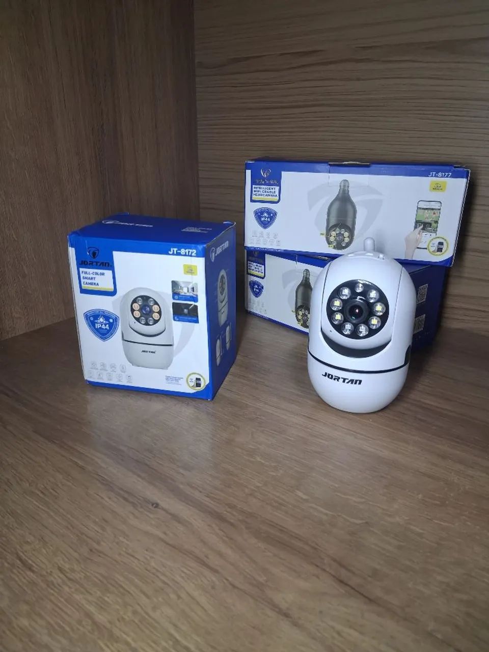 Câmera de segurança wi-fi jortan 360° HD Full color - Foto 3