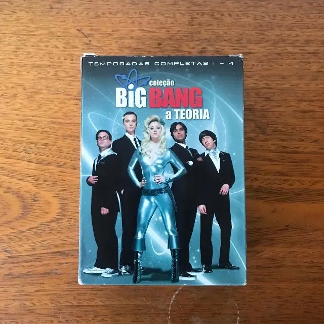 Box Dvd Big Bang Theory - Temporadas 1 a 4 - CDs, DVDs etc