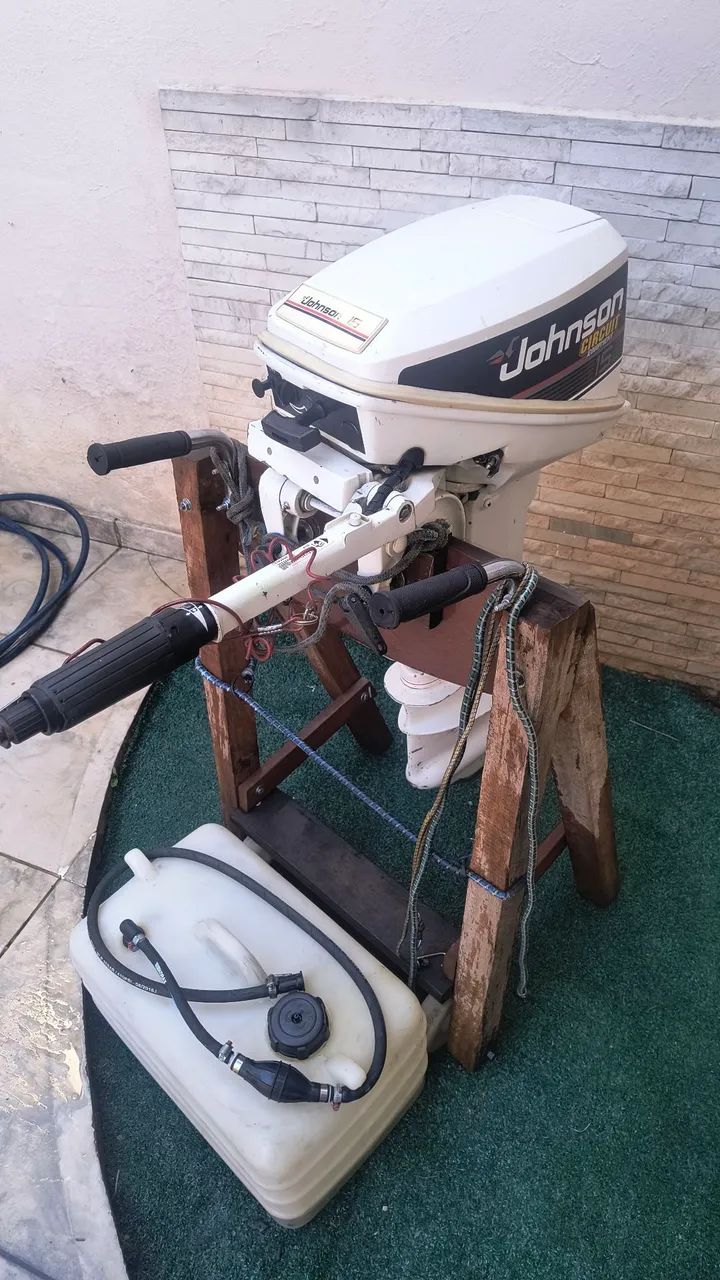 Motor de popa Jhonson 15 hp - Foto 3