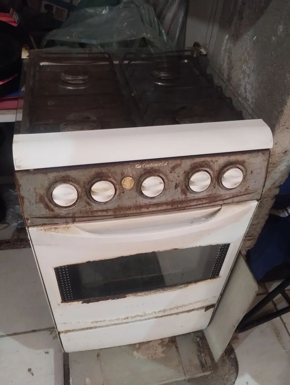 Fogão usado 