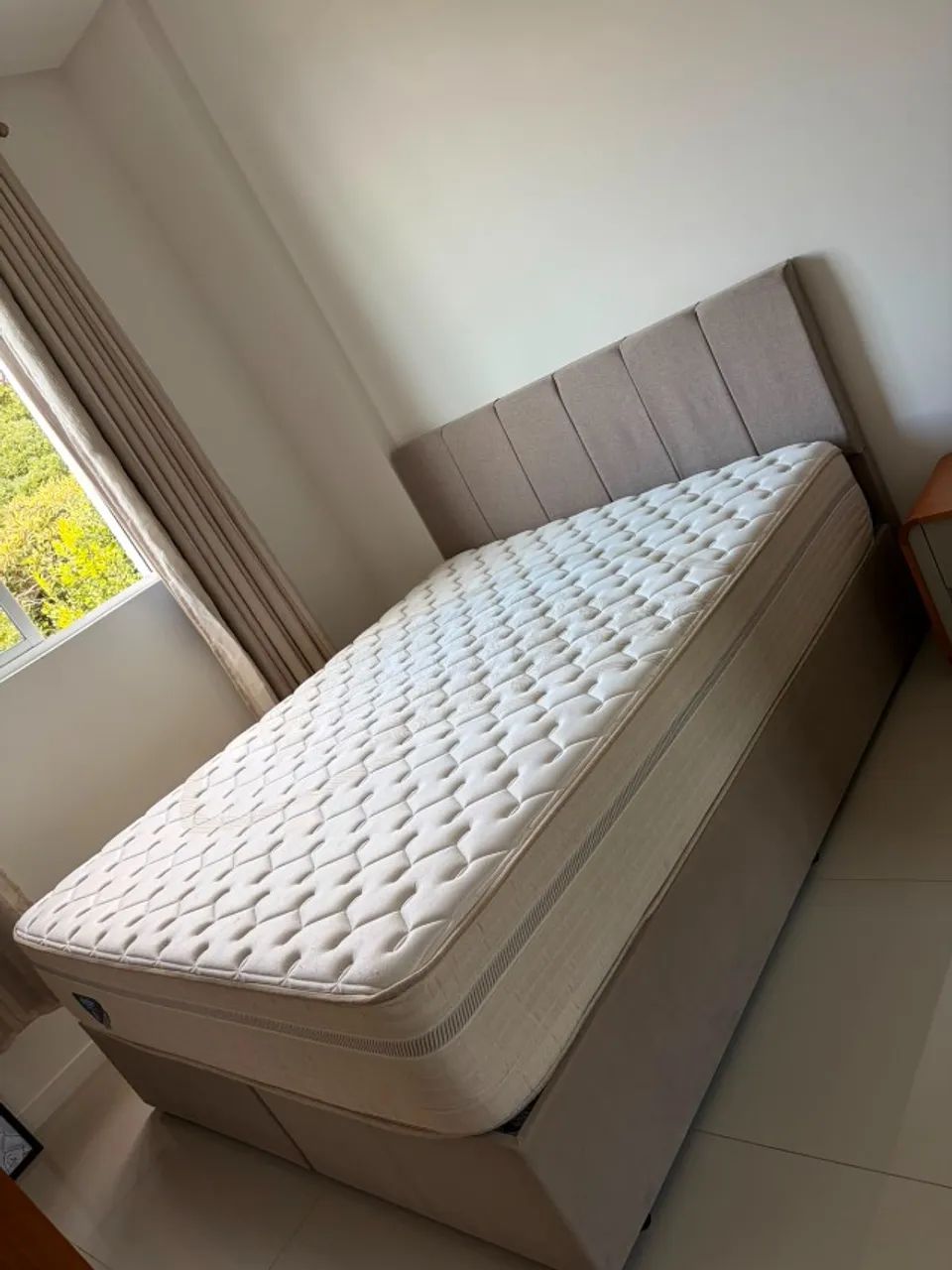 Cama Box Queen Ecoflex + Cabeceira - Foto 2