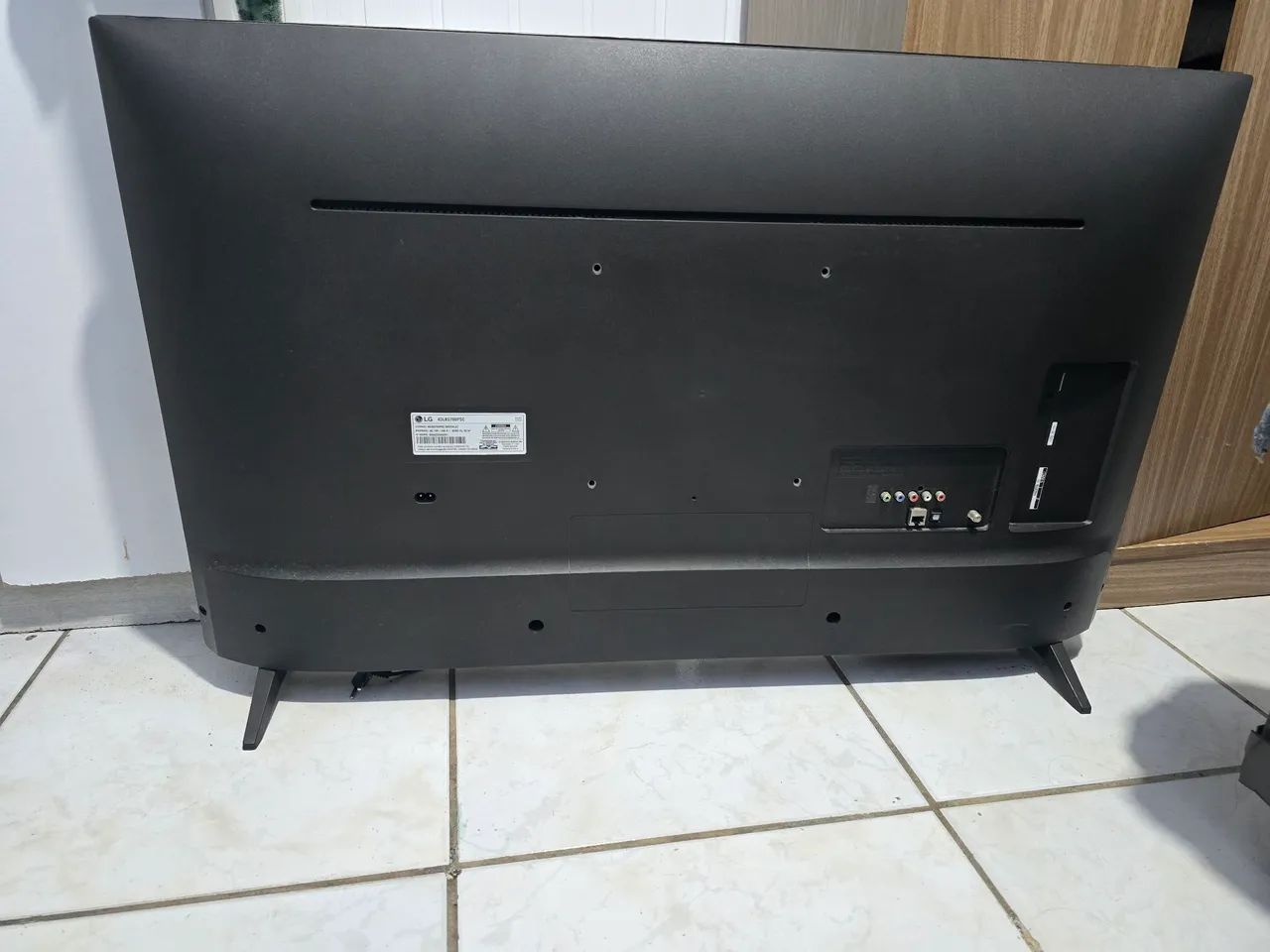 Televisão 43 polegadas smart display queimado  - Foto 2