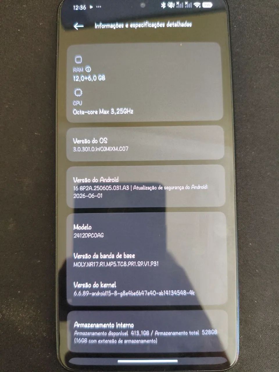 Poco X7 Pro 512gb + 12gb Ram Preto - Foto 4