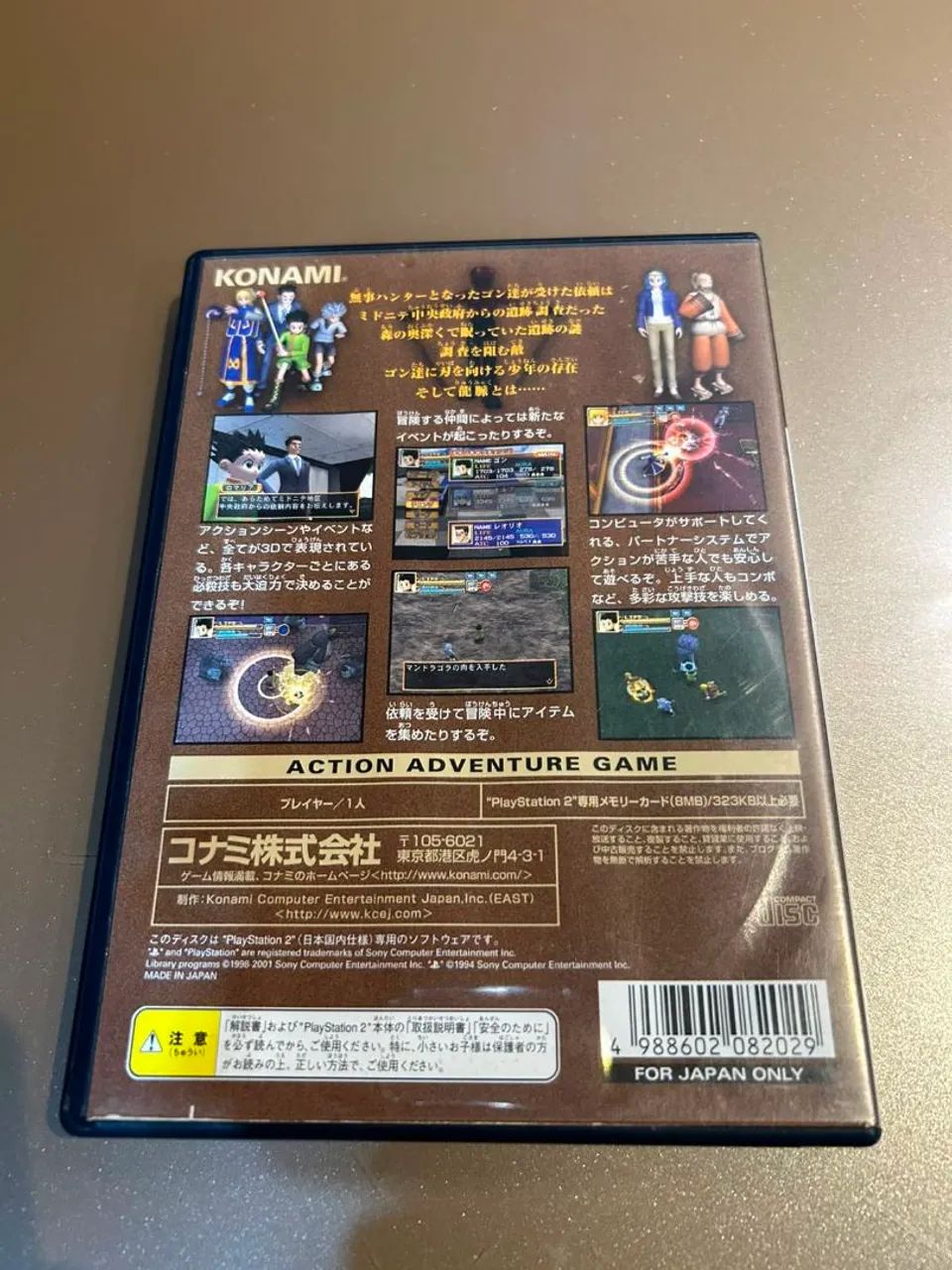 Hunter x Hunter jogo original japonês Play Station 2 - Jogos de