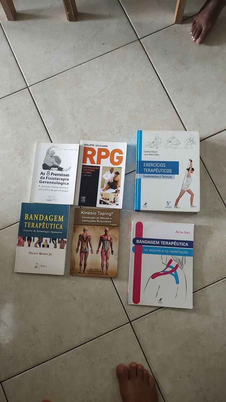 Livros Fisioterapia RPG Knesio Exercícios - Foto 3