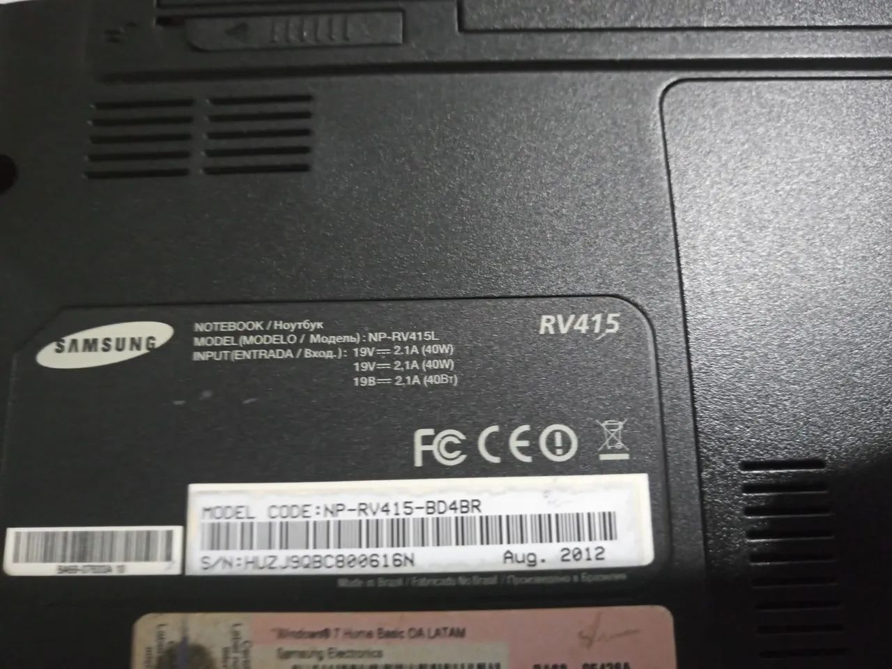  Notebook Samsung rv415 - Foto 5