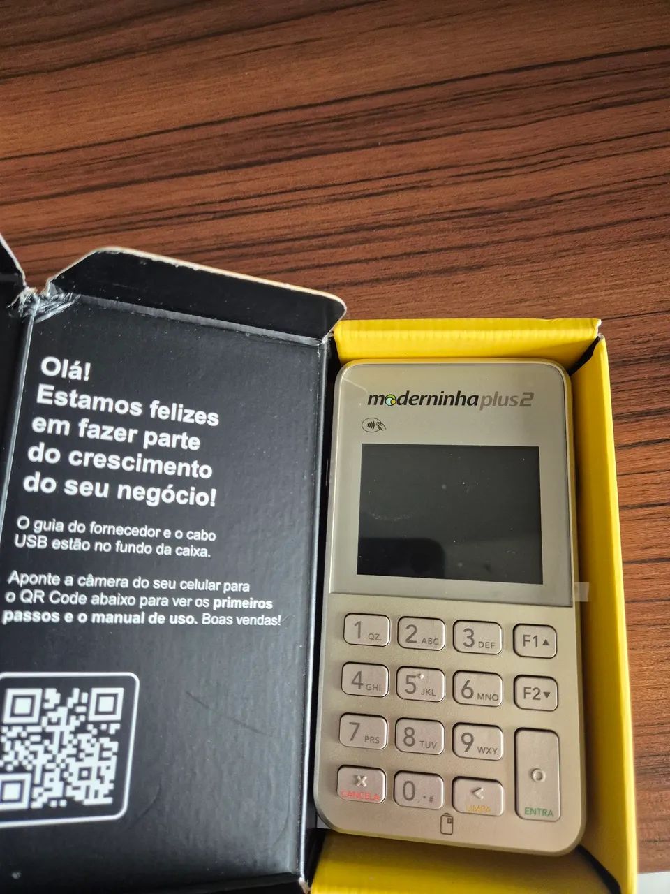 Moderninha Plus 2 PagBank - Nova, nunca usada - Foto 3
