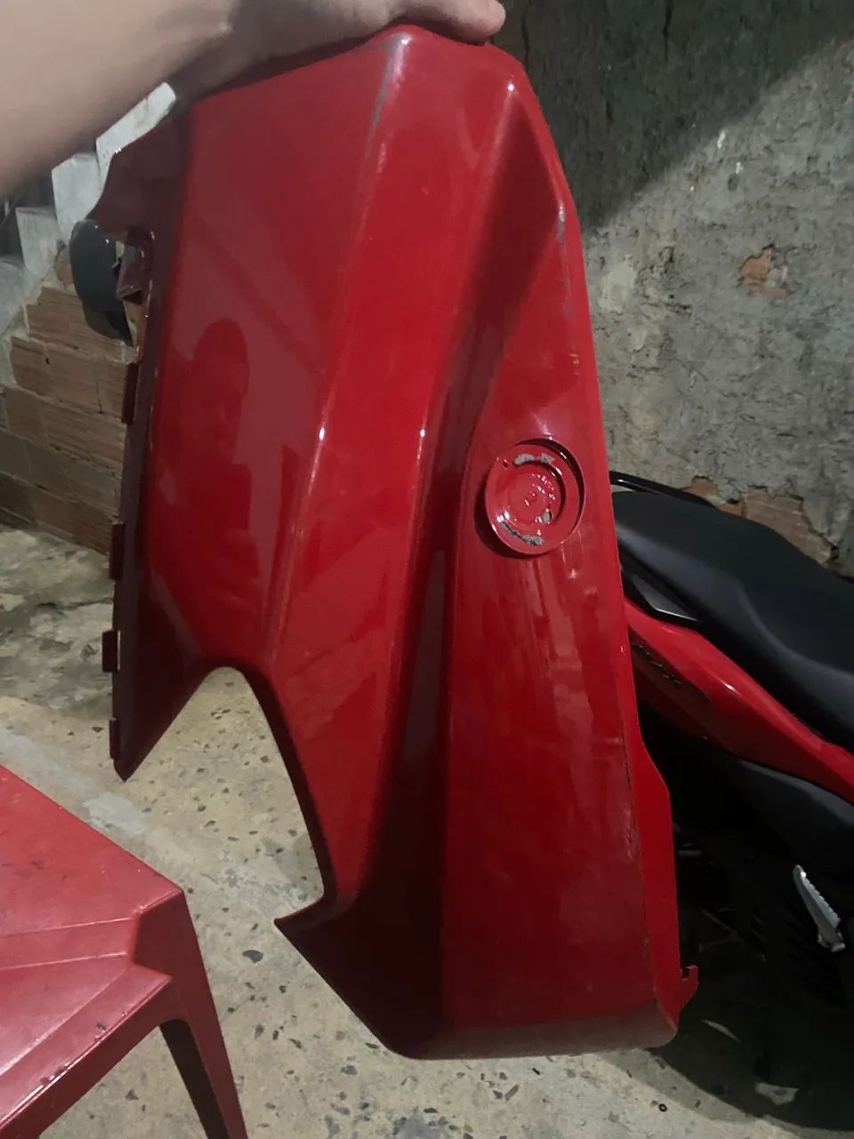 Carenagem Nmax 2026 vermelha  - Foto 2