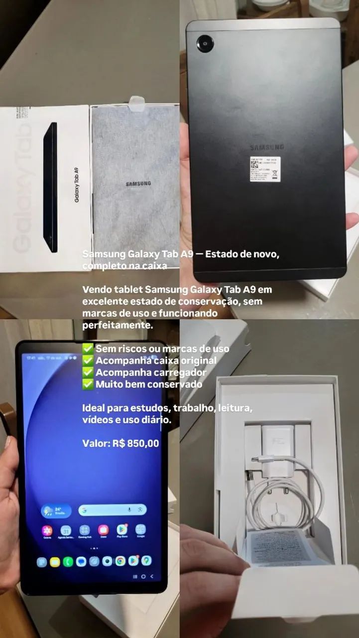Tablet - Samsung Galaxy Tab A9  - Foto 5