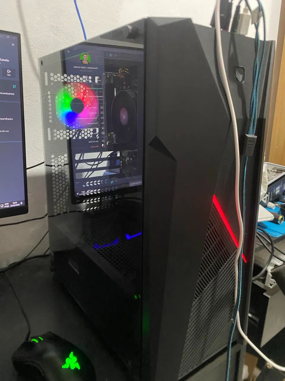 Pc Gamer Ryzen 16GB Ram Placa De Vídeo 2GB - Foto 2