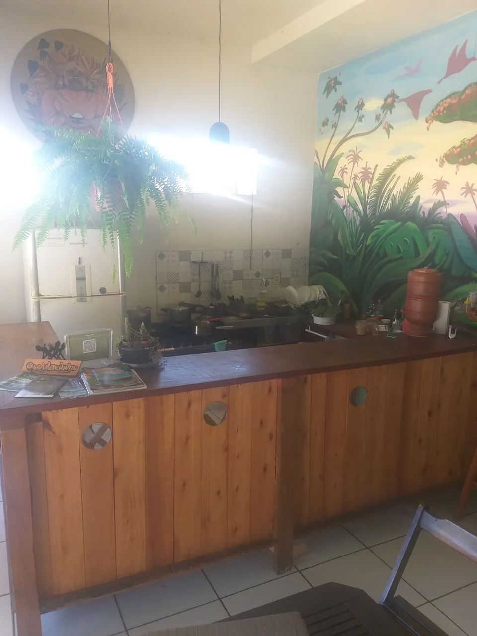 Vendo balcão madeira nobre  - Foto 2