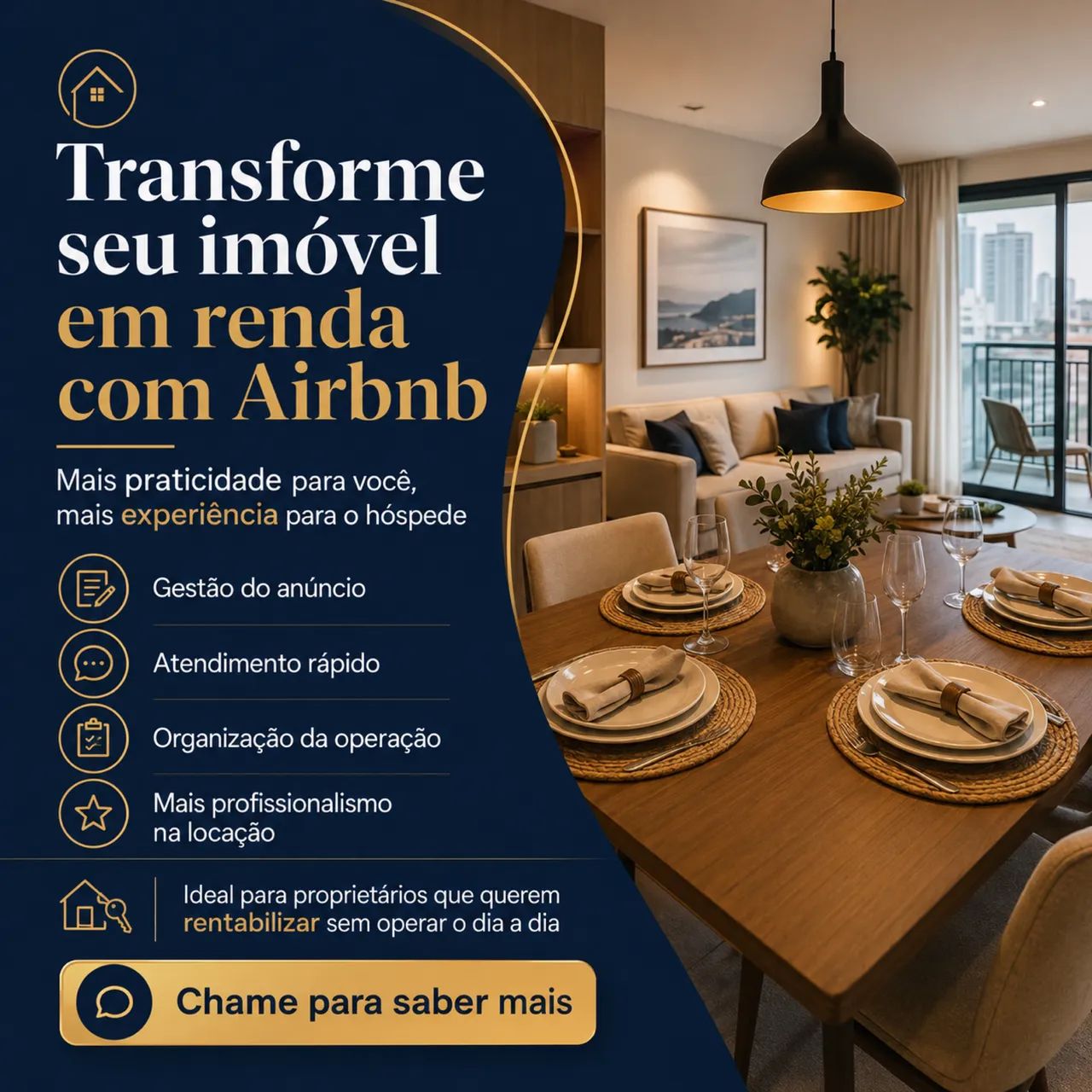 ? TEM IMÓVEL PARADO OU QUER ALUGAR PELO AIRBNB? - Foto 3