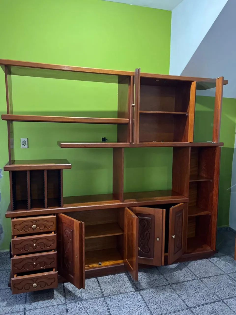 Solid Wood Bookshelf495450299250124801
