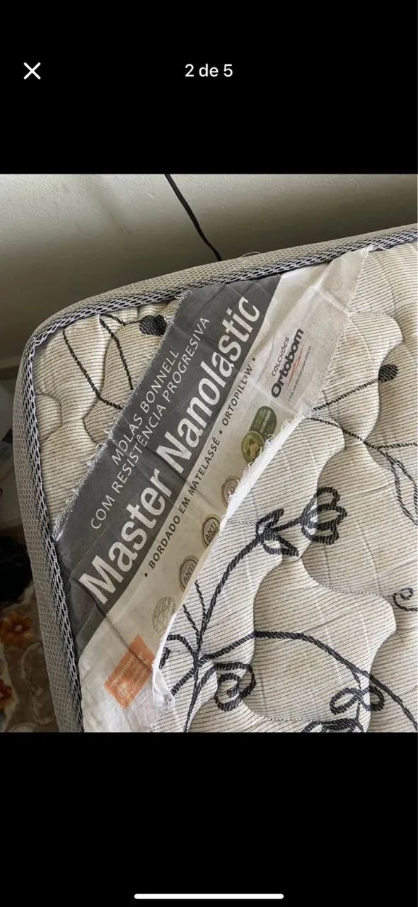 Vende-se cama casal box completo!