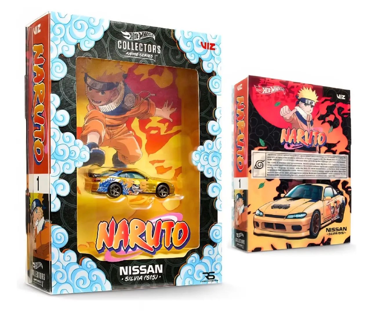 ミニカー Hot Wheels x NARUTO Nissan Silvia (S15) Miniatura Hot Wheels Premium Nissan Silvia S15 Naruto Anime