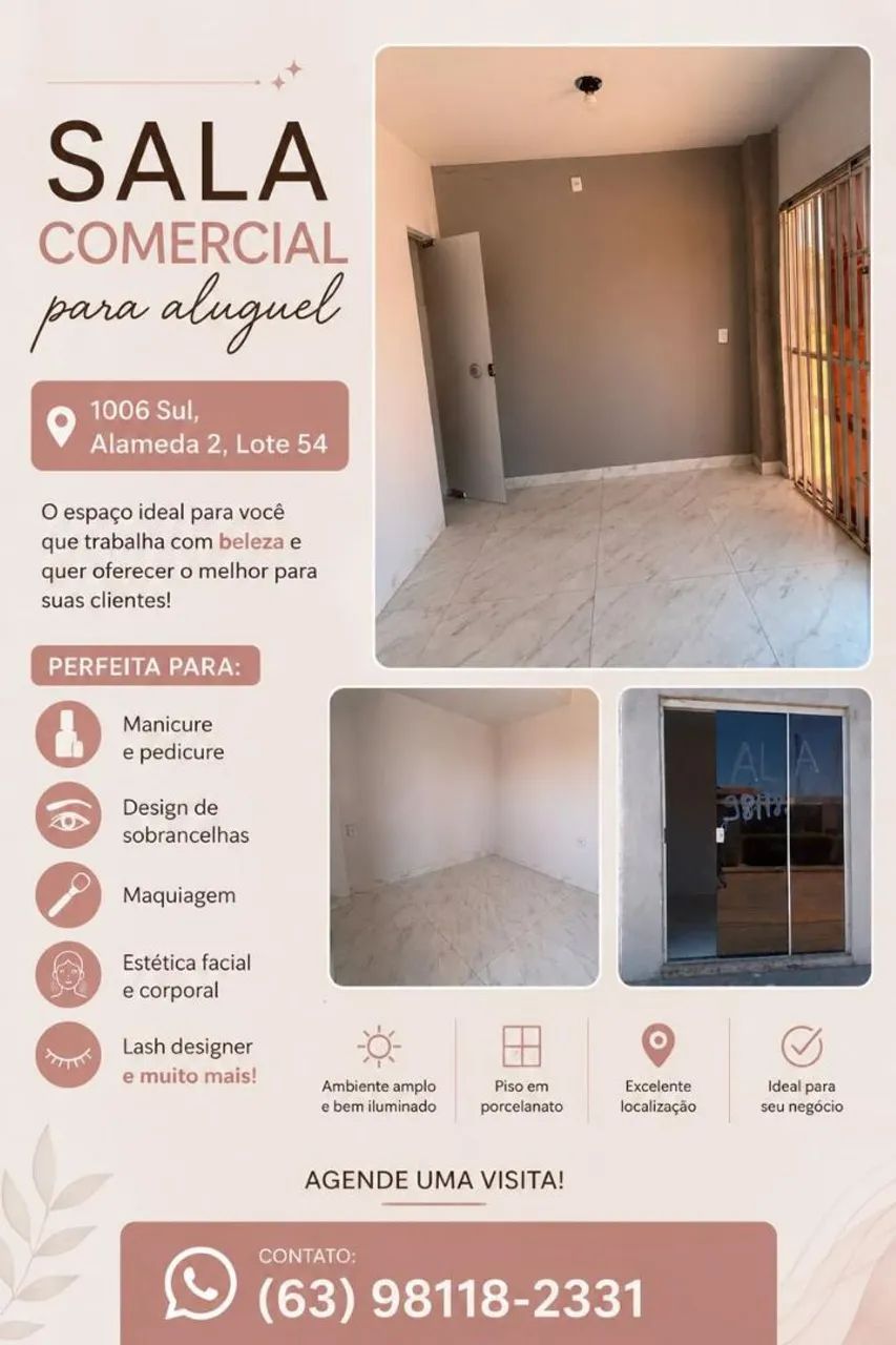 Alugo duas salas comerciais