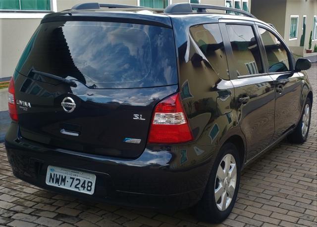Livina 1.6 SL Compl + couro, Ipva 2019 Pago - Foto 8