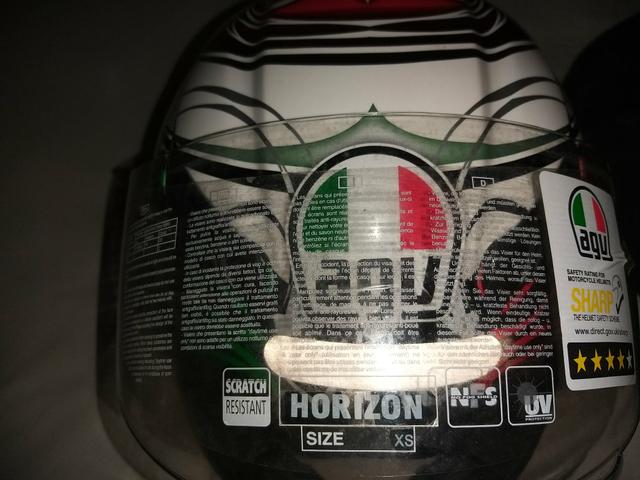 Dois Capacetes Horizon Absolute Italy Fibra de Carbono - Foto 2