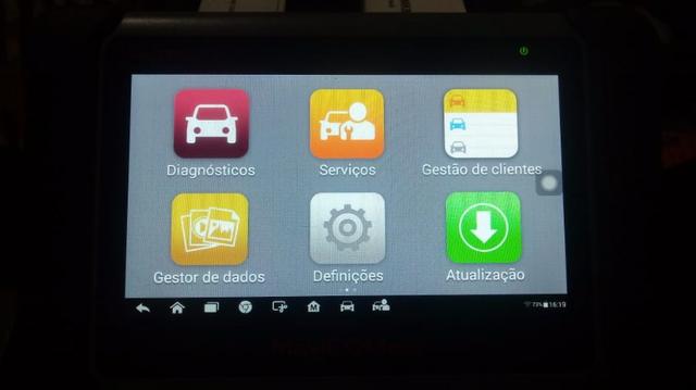 Scanner automotivo autel maxicom mk808