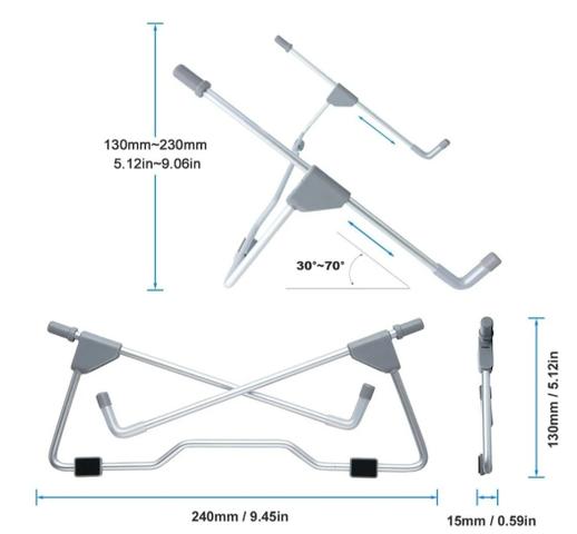 Suporte para Notbook ergonômico Whatsapp 82 9. * - Foto 5