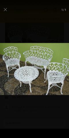 Conjunto com banco viena