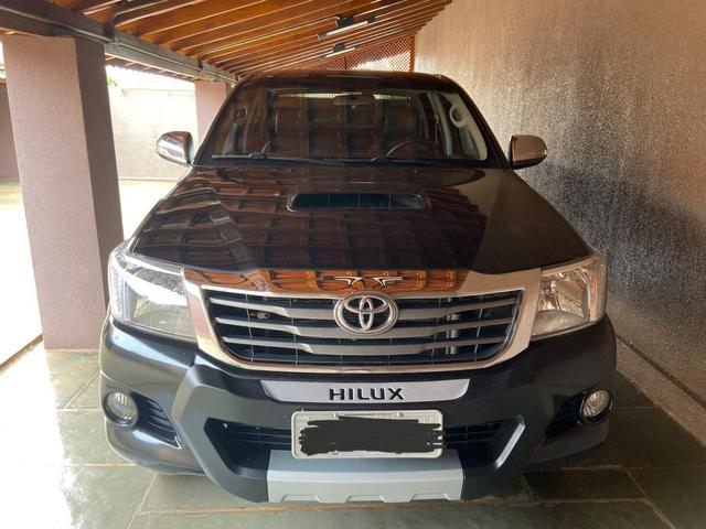 Hilux srv 2013/2013 preta diesel 85.100 km impecável sem detalhes 4 pneus bfgoodrich zero