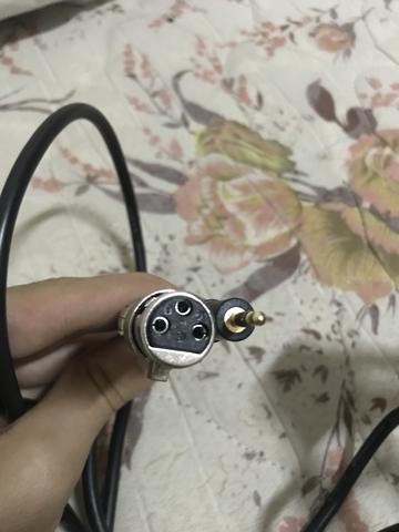 Cabo XLR pra P2
