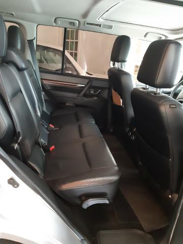 Pajero full 2010/2010 HPE 7 lugares prata teto solar 200 hps - Foto 9