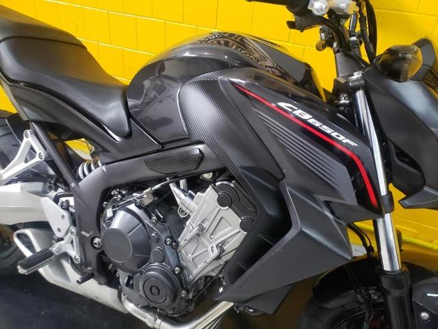 Honda Cb 650 F 2015- Preta - km 14.000 - Foto 4