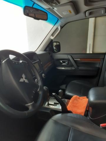 Pajero full 2010/2010 HPE 7 lugares prata teto solar 200 hps - Foto 3