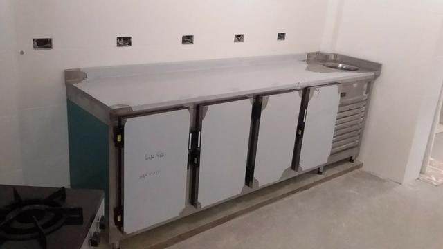 Balção Refrigerado Ar Forçado 100% Inox