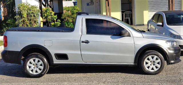 Volkswagen Saveiro Trend 1.6, 2014/2014, conservado! - Foto 7