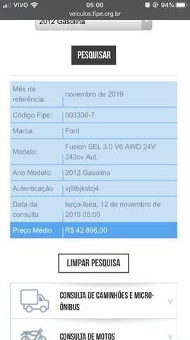 Fusion V6 AWD - Foto 5