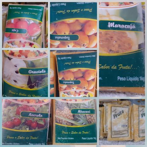 Polpas de frutas puras
