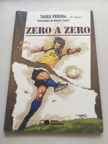 Livro Paradidático "Zero a zero"