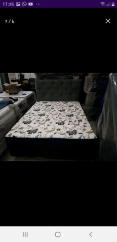 Cama box casal aceitamos todos os cartões / com acrecimo - Foto 5