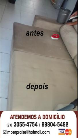 Super promoção limpeza higienização e impermeabilização de estofados - Foto 4