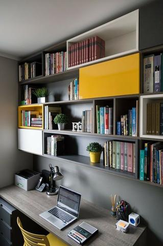 Painel novo Estante Armário Mesa Sala Barato Mdf Divide Parcela - Foto 6