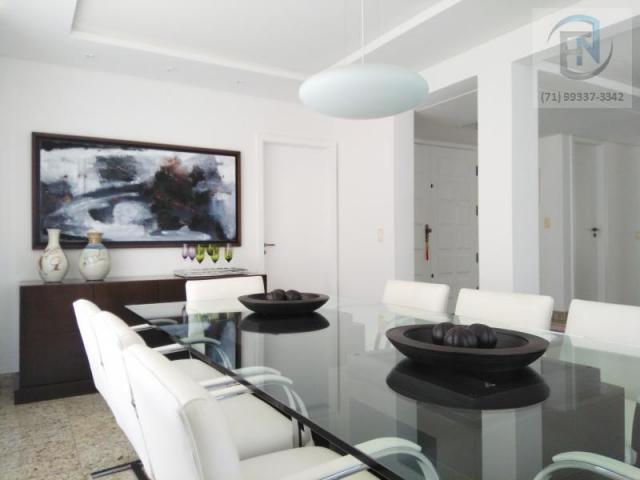 Apartamento para venda em salvador, horto florestal, 4 dormitórios, 4 suítes, 6 banheiros, - Foto 8