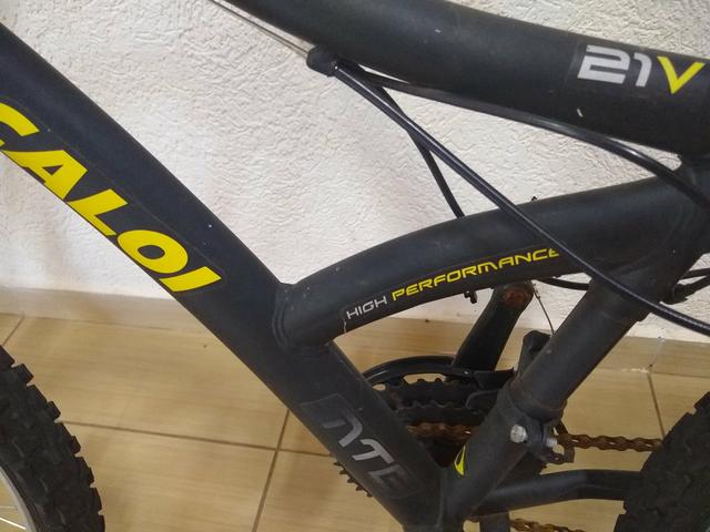 Vendo SEMI-NOVA Caloi MaxFront - 21 marcha - aro 24 - Foto 3