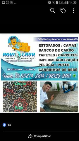 Lavamos a seco sofá